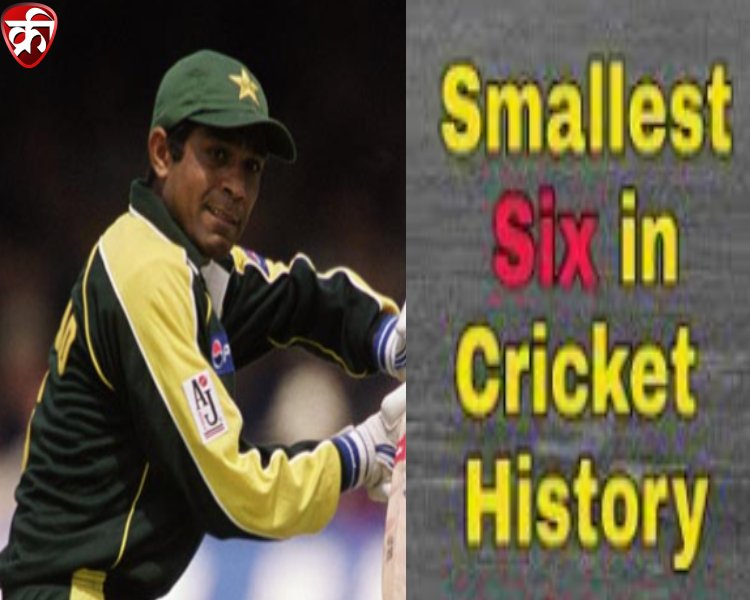 the shortest 6 in international cricket in Hindi